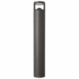 42 Inch Bronze Round Flat Top LED Bollard Light – 24W, Selectable 3000K/4000K/5000K Color Temperature, Type V Distribution, 120‑277 VAC, 3,120 Lumens, IP65 Waterproof, UL & DLC Certified, Outdoor Pathway, Landscape & Security Lighting – 5-Year Warranty