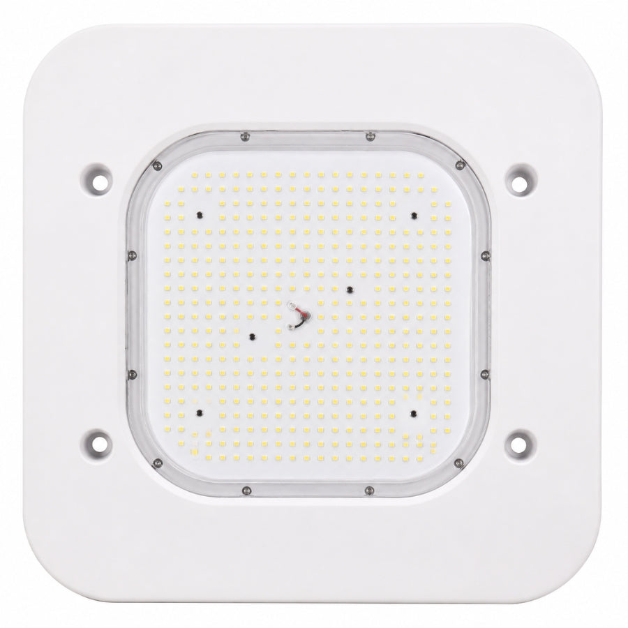 150W LED Canopy Light, 20,250 Lumens, 5000K Daylight, Non-Dimmable, CRI 72+ at switchtoled.com