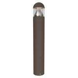24W Dome Top LED Bollard Light – Selectable 14W/19W/24W, 3CCT Adjustable 3000K–5700K, 3600LM Output, 120° Beam Angle, IP65 Waterproof Aluminum Housing, UL ETL DLC Certified Outdoor Garden & Landscape Path Lighting – 5-Year Warranty