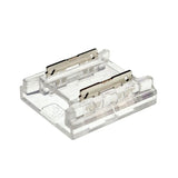 PCB-to-PCB 2-Pin Solderless Connectors for 10mm Single Color LED Strip Lights – CE Certified, IP20, 4A Rated, Easy Snap-On, Seamless End-to-End Connection