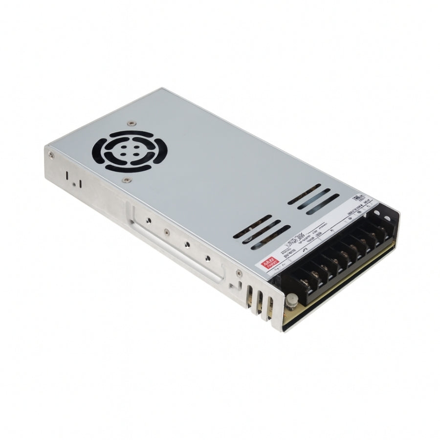 LRS-600 600W24V Single Output Switching Power Supply – 110-277V  Input, UL/CE/RoHS Certified, 86–92% Efficiency, Multi-Voltage Output, Compact 41mm Low-Profile, Industrial Grade, 3-Year Warranty