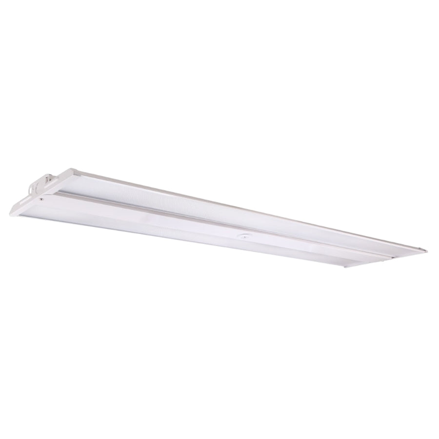 320W LED Linear High Bay Light, 44,800 Lumens, 5000K Daylight White, 1000W Metal Halide Equivalent, 140 LM/W, 0-10V Dimmable, 90° Beam Angle, UL cUL DLC 5.1 Premium, 120-277V Commercial Warehouse Lighting