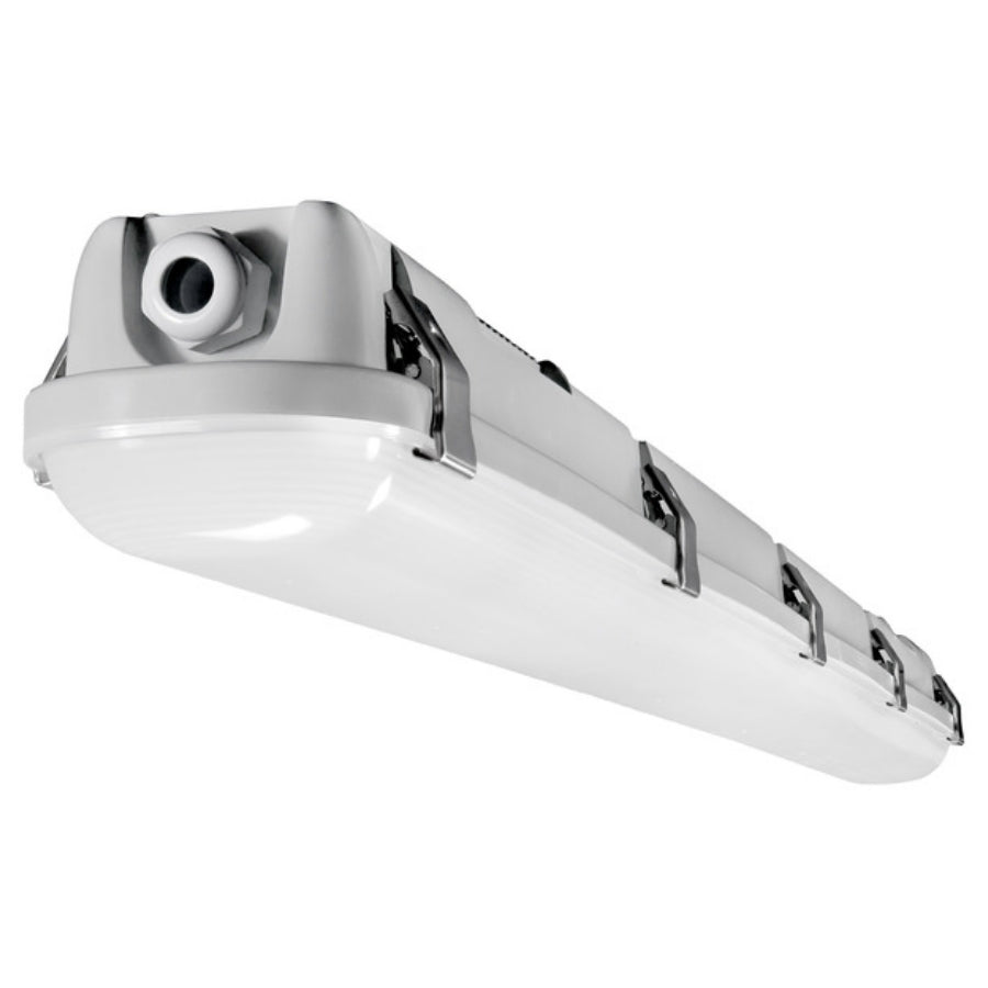LED 4FT Vapor-Tight Fixture, 50W/40W/30W, CCT Selectable, 7,200 Lumens