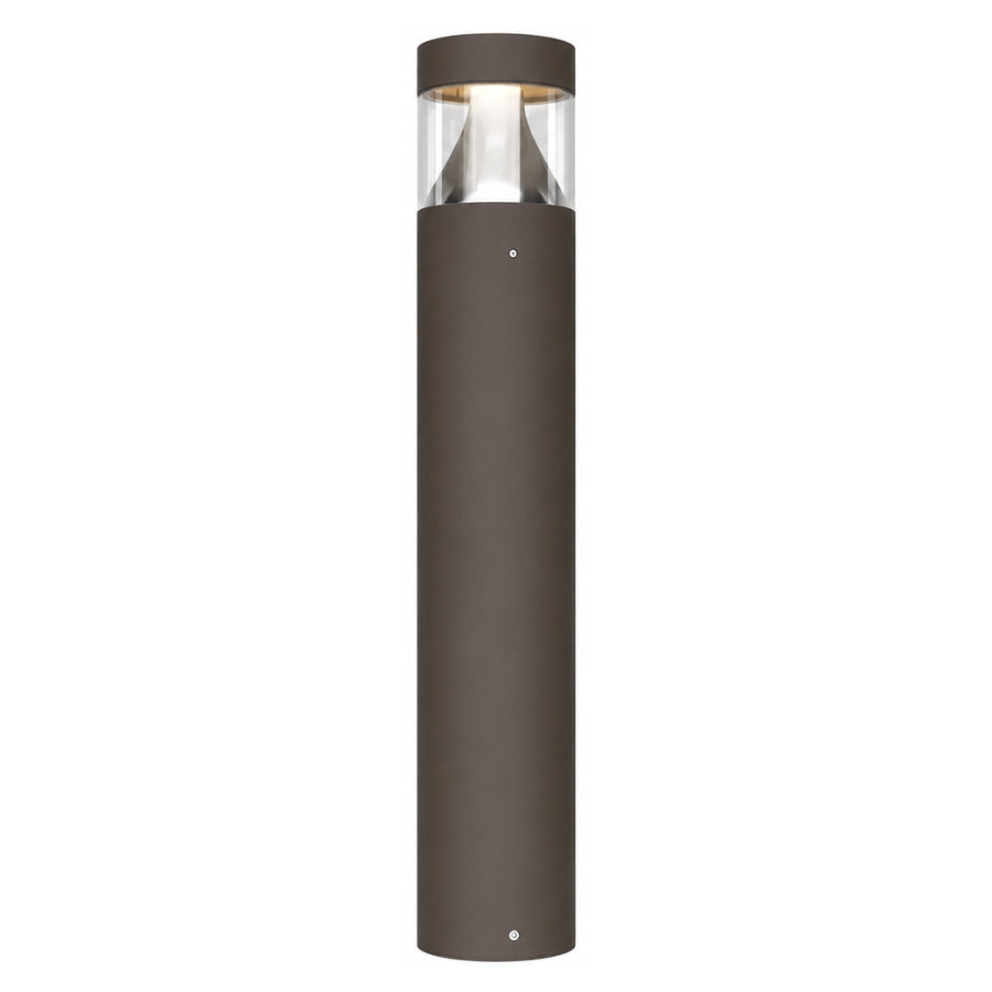 24W Modern Angled LED Bollard Light – Selectable 14W/19W/24W, 3000K–5700K 3CCT Adjustable, 3600LM High Brightness, IP65 Waterproof Aluminum Body, UL ETL DLC Certified Commercial Outdoor Pathway & Landscape Lighting – 5-Year Warranty