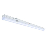 8FT LED Linear Strip Light with Emergency Backup & Motion Sensor, Selectable CCT and Wattage, 0-10V Dimmable, Up to 10,400 Lumens, 50W/64W/70W/80W, 3000K/3500K/4000K/5000K/6500K, 100-277V, Commercial-Grade, 5-Year Limited Warranty