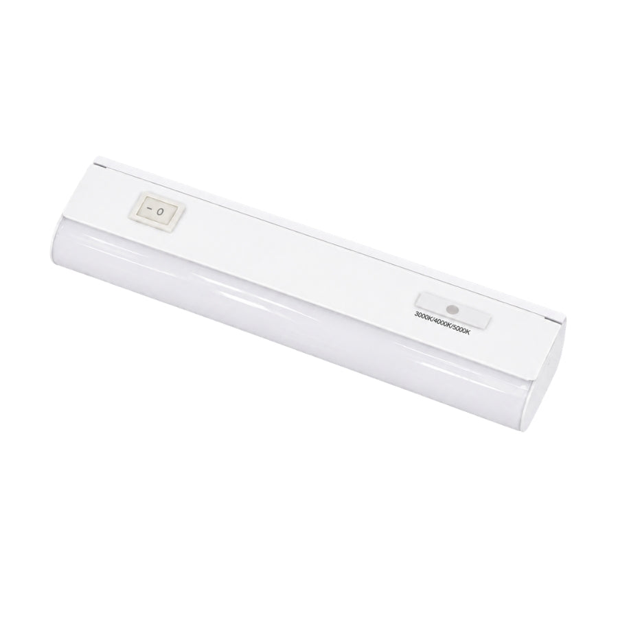 21 Inch Commercial LED Under Cabinet Light Hardwired, 720 Lumens, 3CCT Selectable 3000K/4000K/5000K, High CRI, Dimmable, Linkable Low Profile Light Bar with ON/Off Switch for Office, Retail, Hospitality & Workstations
