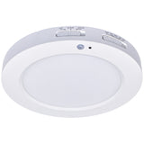 5" 10W LED Surface Mount Downlight with Motion Sensor - 5CCT Selectable (2700K–5000K) - TRIAC Dimmable - 75W Incandescent Equivalent - 830 Lumens - White Finish