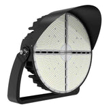 800W/1000W/1200W LED Stadium Light (Replaces 2000W–4000W Metal Halide), Adjustable Beam Angle Sports Flood Light, 125–130LM/W High Output, 5000K Daylight, 277–480V, IP65 Waterproof, 10KV Surge Protection High Mast Arena Lighting