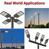 20 foot steel area lights real commercial use