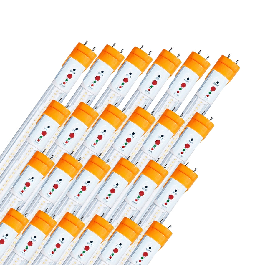 24 pack led t8 tube with emergency backup​ at switchtoled.com