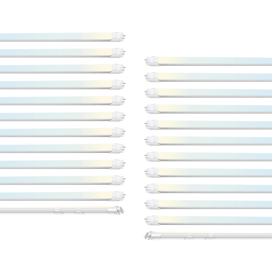 24 pack 4ft t8 led tube light at switchtoled 