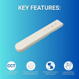 RGB LED Controller Remote RFBT12 – 2.4GHz RF Wireless Touch Remote with DIY Memory Keys – Supports Single Color & CCT – 30M Range, 2-in-1 Brightness & Color Temp Control, for LED Strip Lights