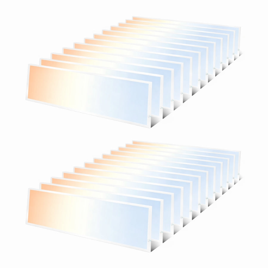 Set of gradient color swatches arranged in a grid on a white background at switchtoled.