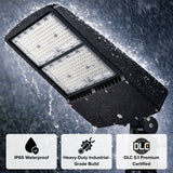 IP65 waterproof 300W LED parking lot light heavy duty commercial outdoor fixture at switchtoled.com