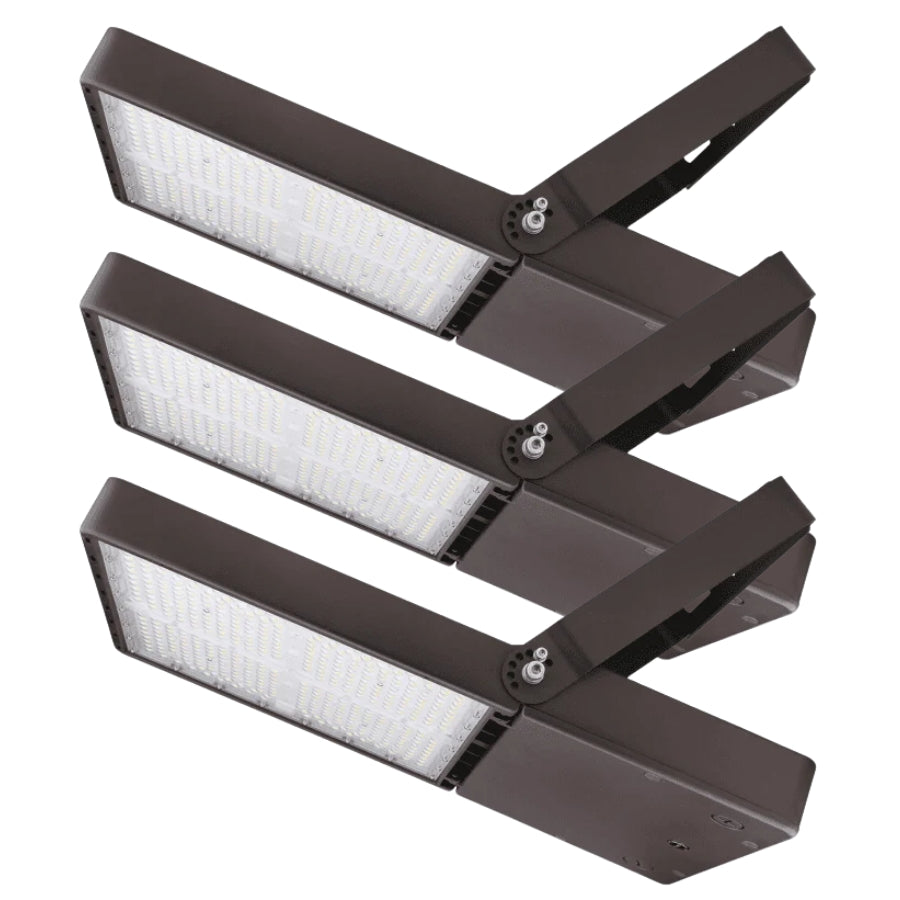 3 Pack High-output 300W LED flood light at switchtoled