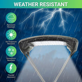 150W LED Outdoor Post Top Light Parking Lot Area Lighting Plaza Lighting Garden Lighting Type IV Distribution 5000K Daylight 19500LM AC100-277V ETL DLC Lighting Facts