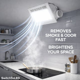 45w led exhaust fan light​ available at switchtoled.com