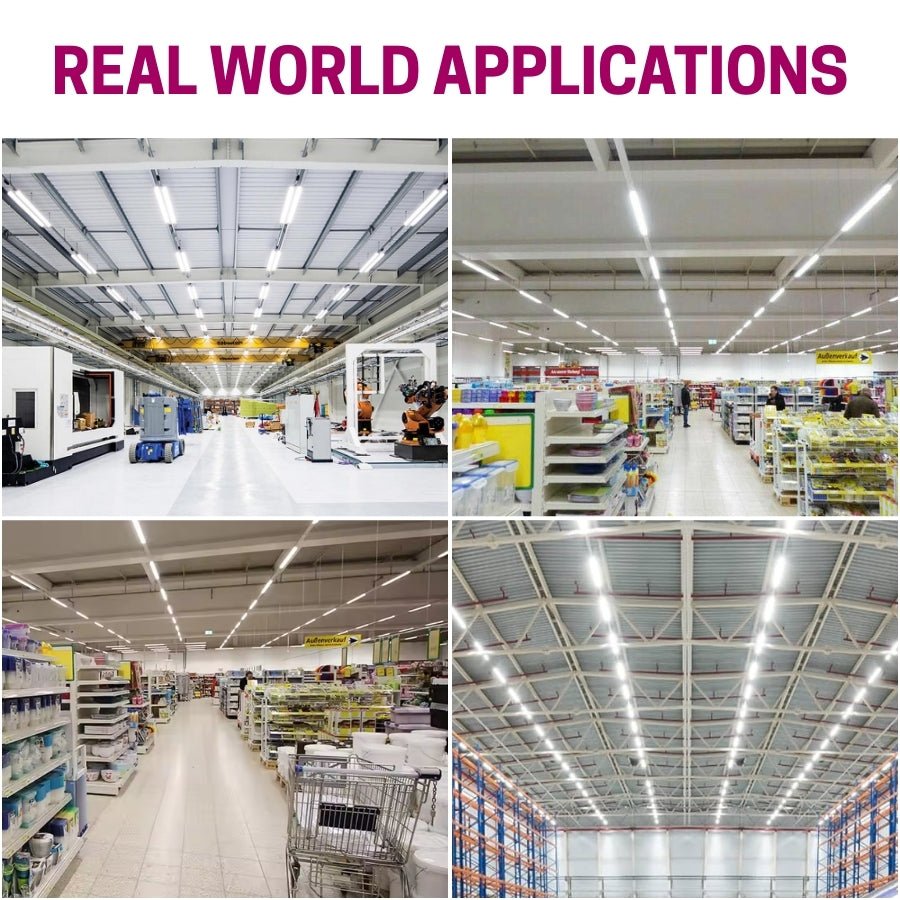 real world application for 4FT LED Shop Light at switchtoled 