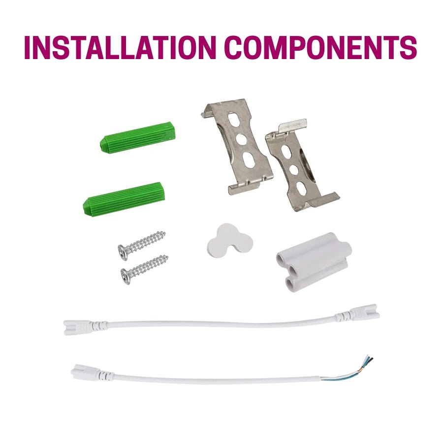 switchtoled 4FT LED Shop Light  installation components 