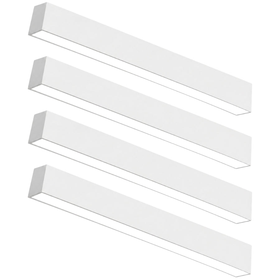 4FT White LED Linear Light 4 Pack at switchtoled