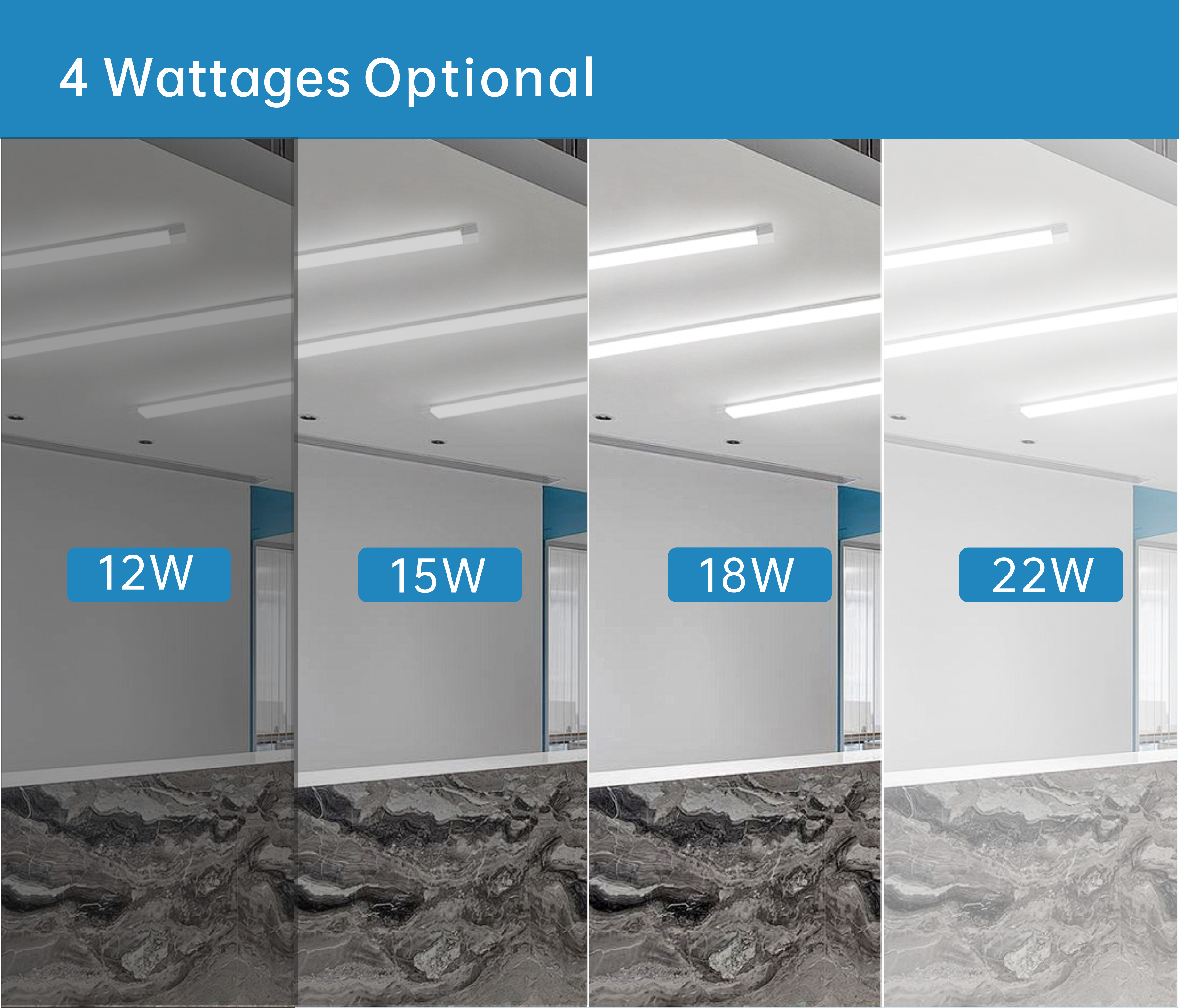 4FT T8 LED Tube Light, Type A+B, 12W/15W/18W/22W, 3000K |3500K| 4000K | 5000K | 6500K, Single and Double End Powered, Plug and Play or Ballast Bypass, 2860 Lumens, F32T8, 120-277V, Frosted Cover, Pack optional with better price.