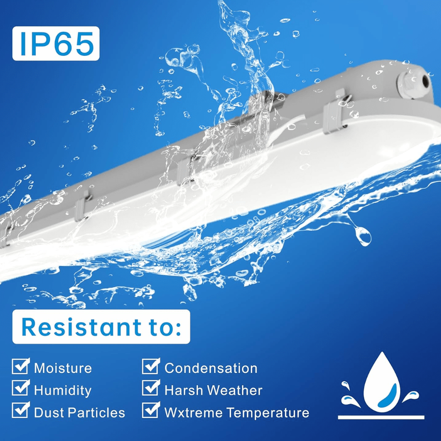 4 foot vapor tight led light fixtures water and weatherproof at switchtoled 