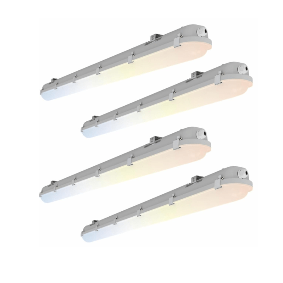 4 pack 4ft led vapor tight light fixture​ at switchtoled 