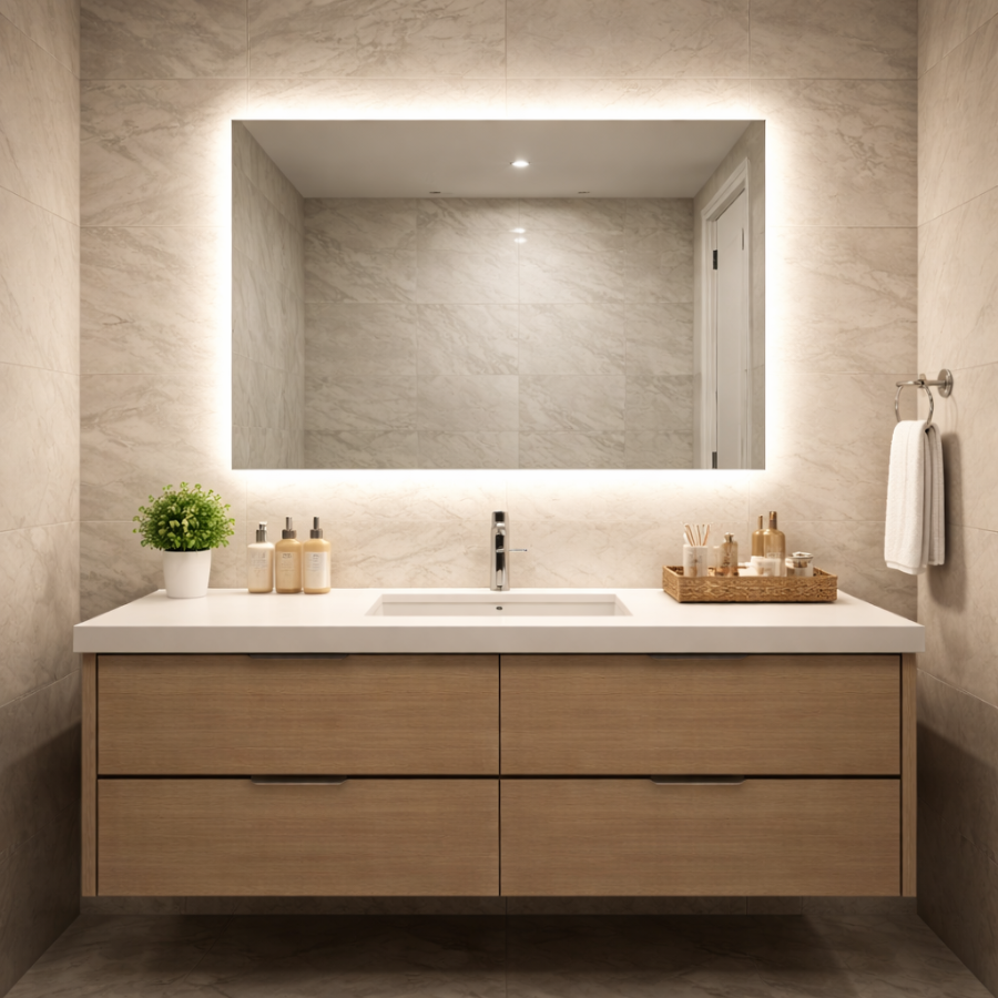 Bathroom Mirror LED Strip Lights