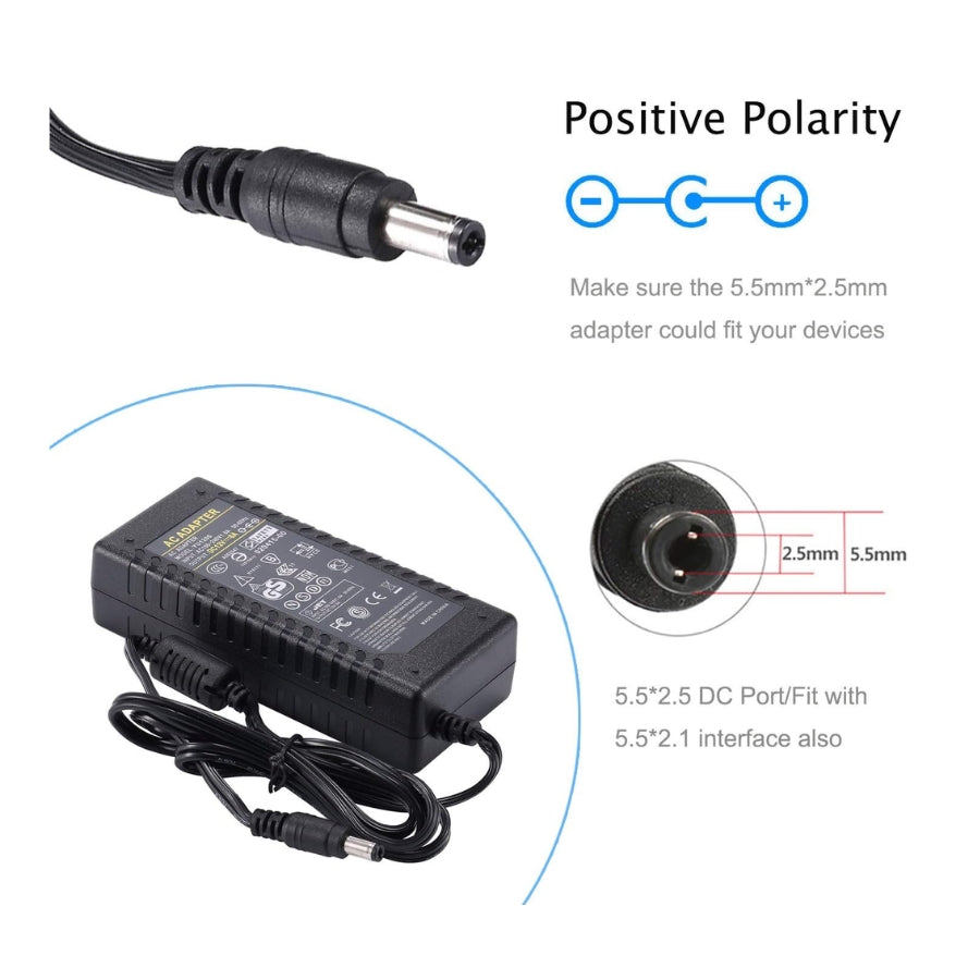 12V 6A Power Supply dimension 