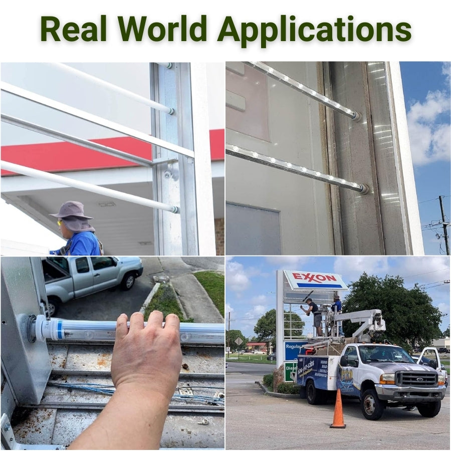 6FT LED Shop Light 40W – SwitchToLED Tube real world applications