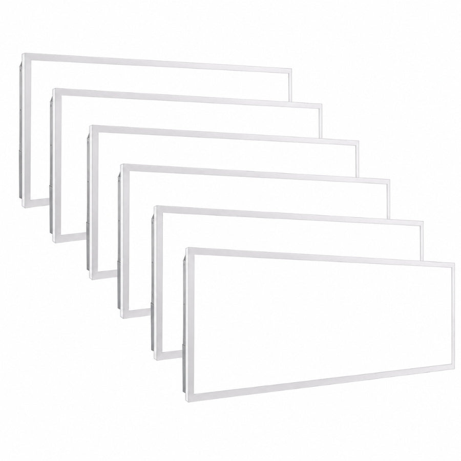 6 Pack 2x4 LED Flat Panel Light at switchtoled.com