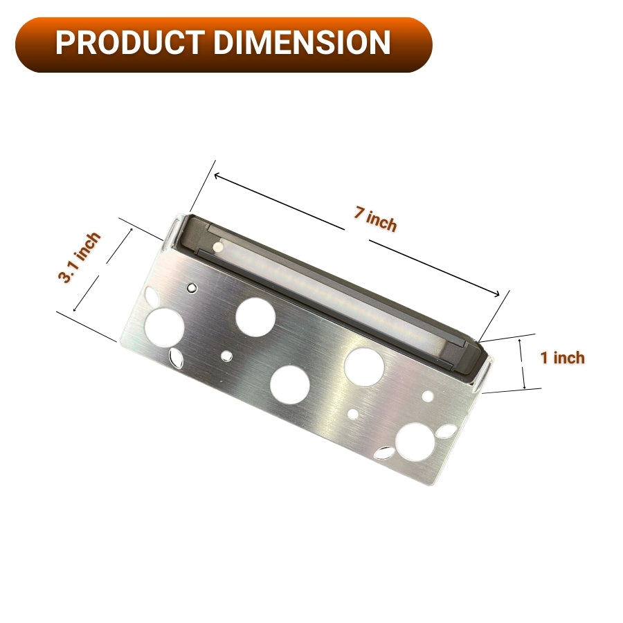 Switchtoled 7" LED Wall Light – 4W 5CCT Hardscape Product dimension