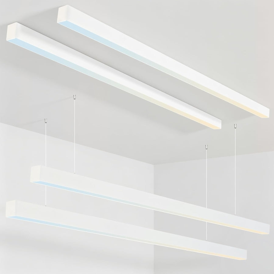 Modern pendant light fixture on a white background