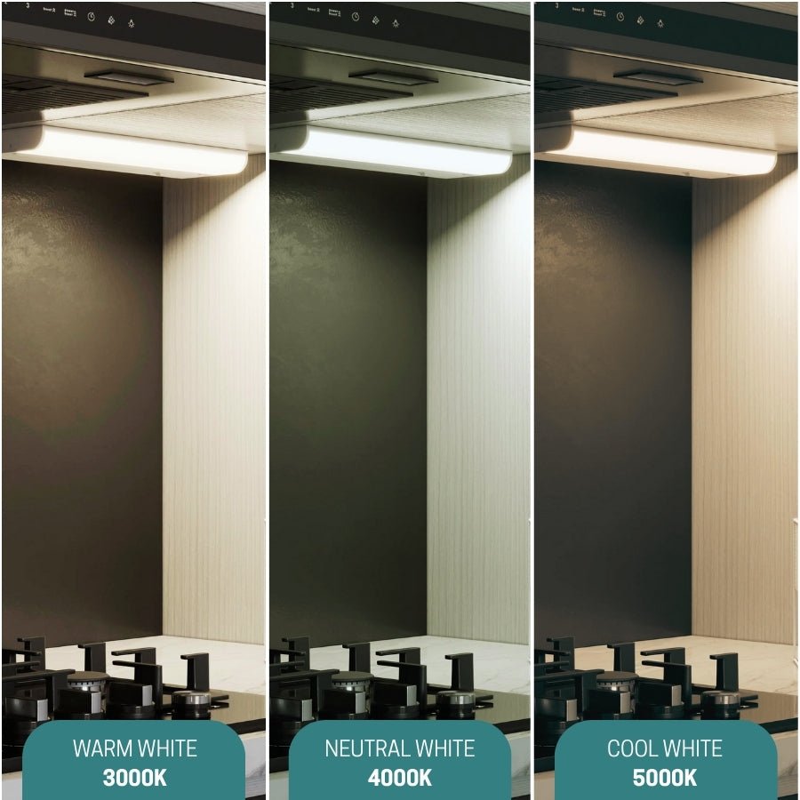 9 Inch LED Under Cabinet Lighting color temperature at switchtoled 