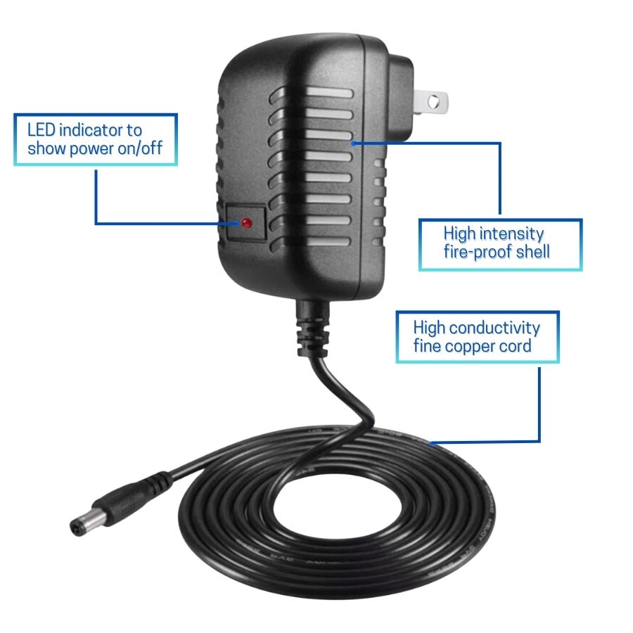 switchtoled Battery Charger Power Supply led indicator, high intensity, high conductivity 