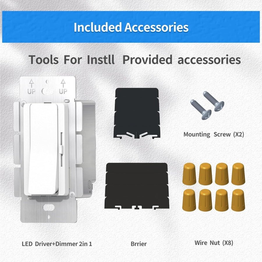 Dimmer Switch accessories at switchtoled.com