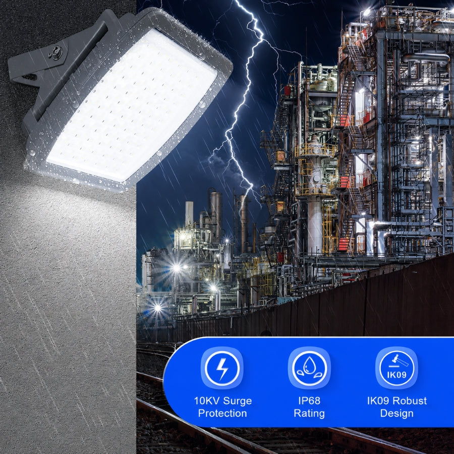 200W LED Explosion Proof Light Class 1 Div 2 | 26,000 Lumens ...