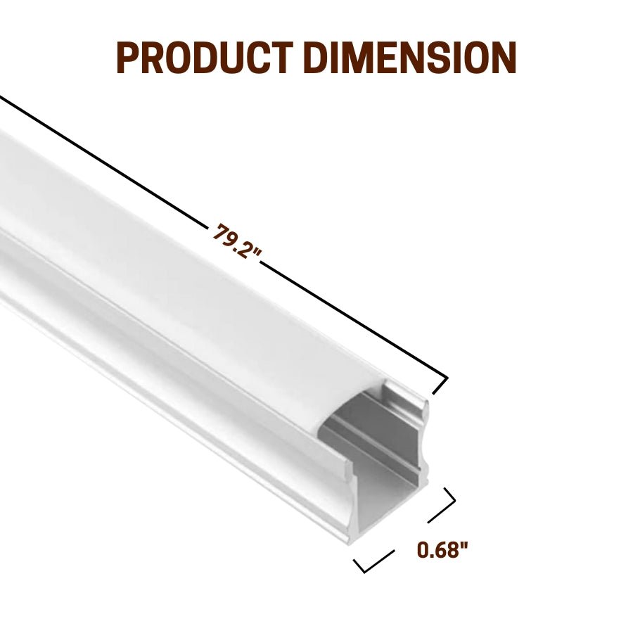 switchtoled LED Aluminum Channel track lighting accessories 