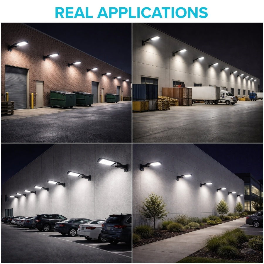 LED Area Lights Real Applications