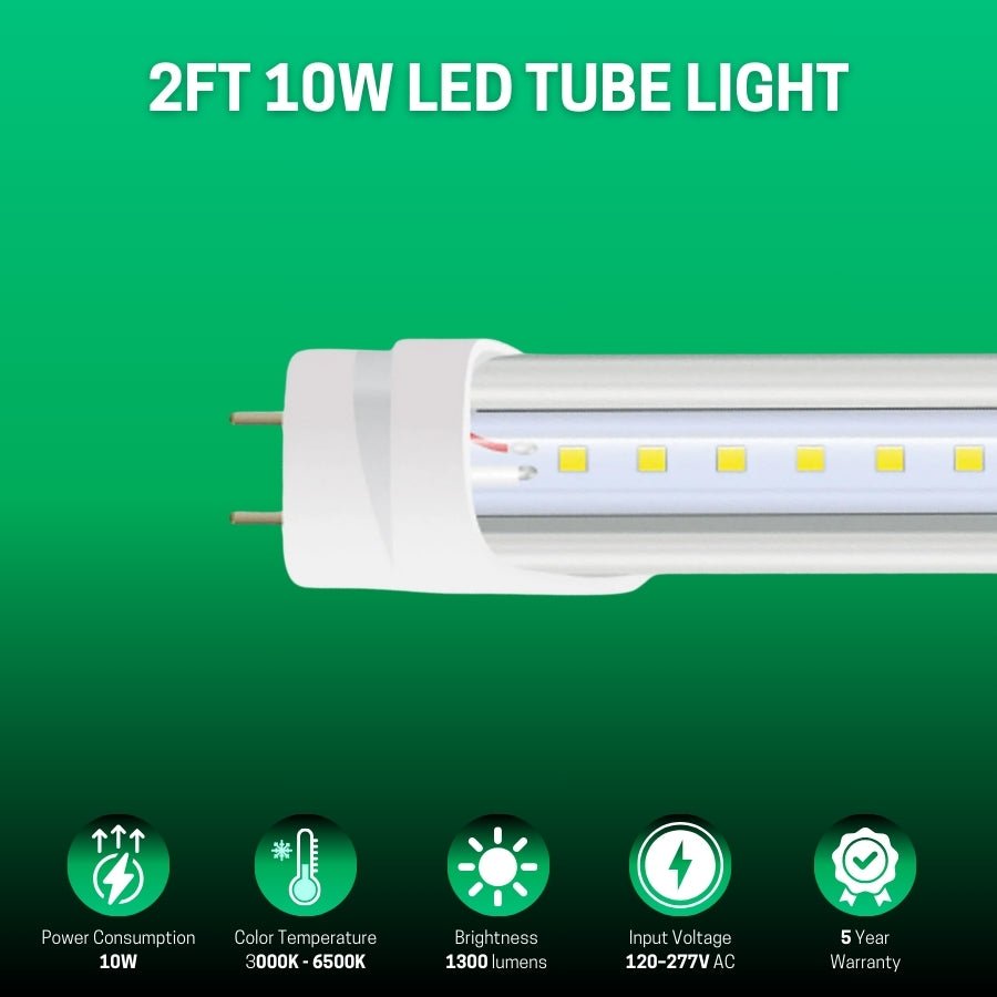 10w LED light shop at switch to led 