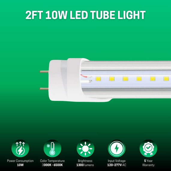 Commercial LED Tube Light Fixtures & Shop Lights – SwitchtoLED