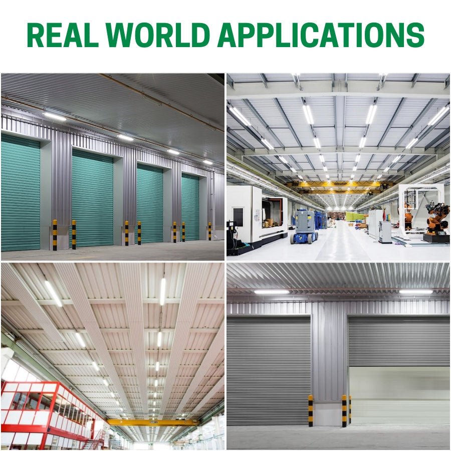 Real world application of LED Integrated Tube at switch to led 