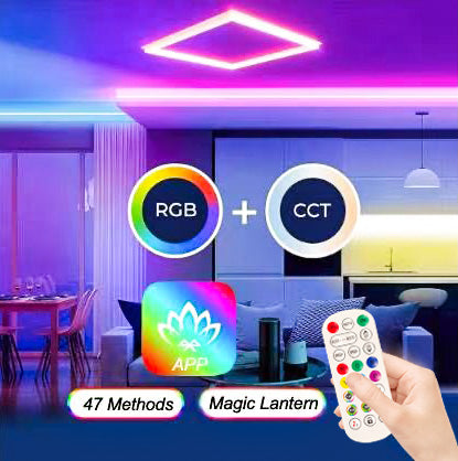 RGBW LED panel light at switchtoled.com