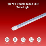 SwitchToLED 7FT LED tube lights, 48W double sided 