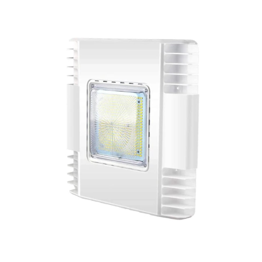 Switch to led led canopy lights side view
