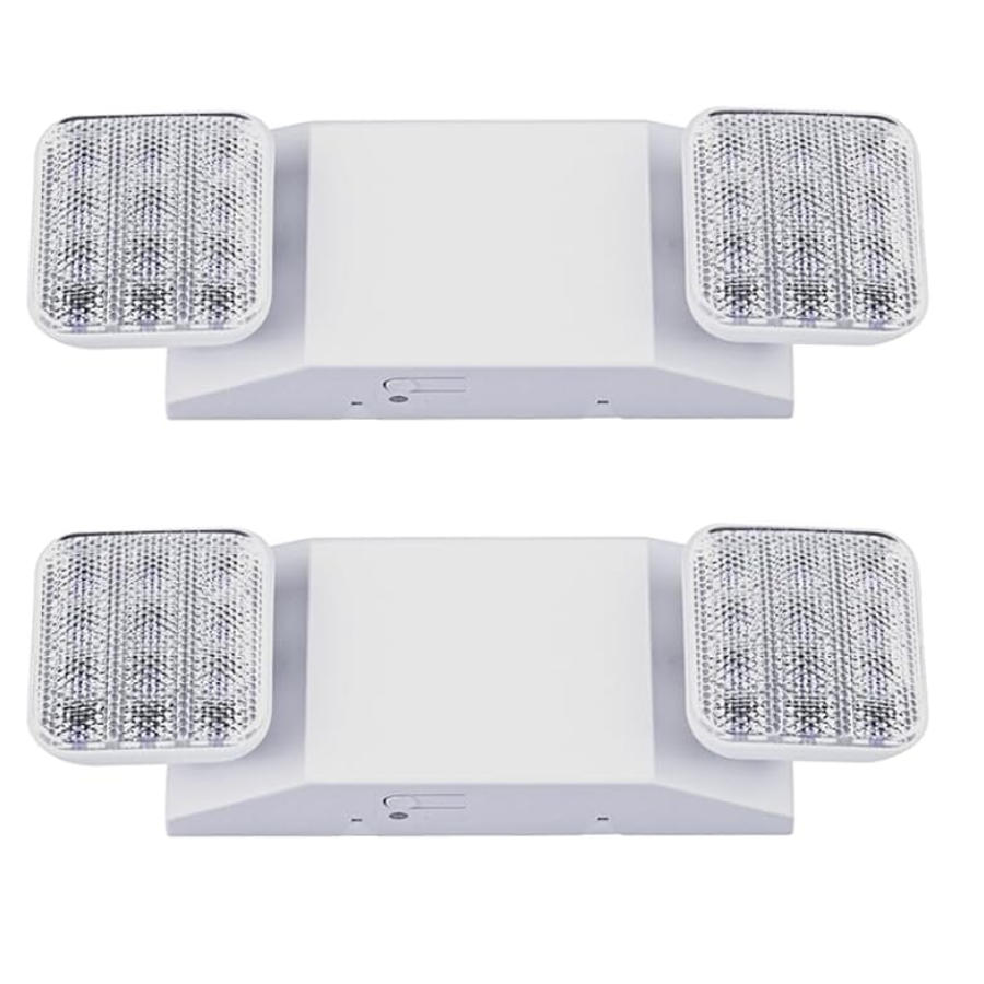 commercial emergency lights with battery backup 2 pack at switchtoled 