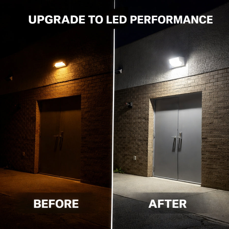 commercial led wall pack lights​ at switchtoled.com