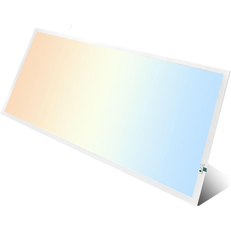 2X4 LED Flat Panel Light with Emergency Battery Backup, 50W 3000K/4000K/5000K, 0-10V Dimmable, 6500 Lumens, LED Drop Ceiling Lights, 100-277V, UL Listed, Ultra Thin Back-Lit