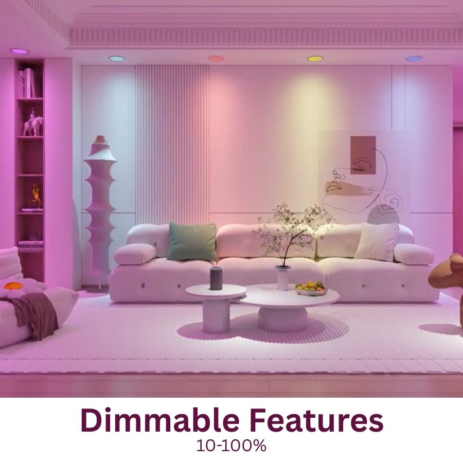 4 inch dimmable rgb led downlights at switchtoled 