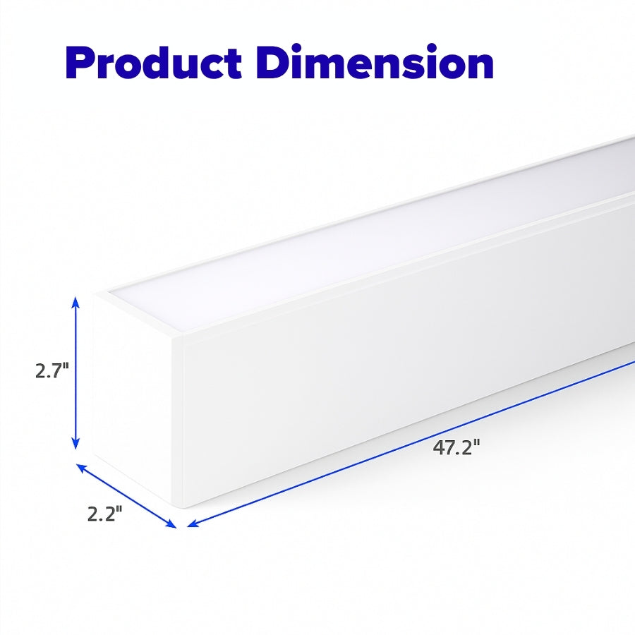 direct indirect led linear light fixture​